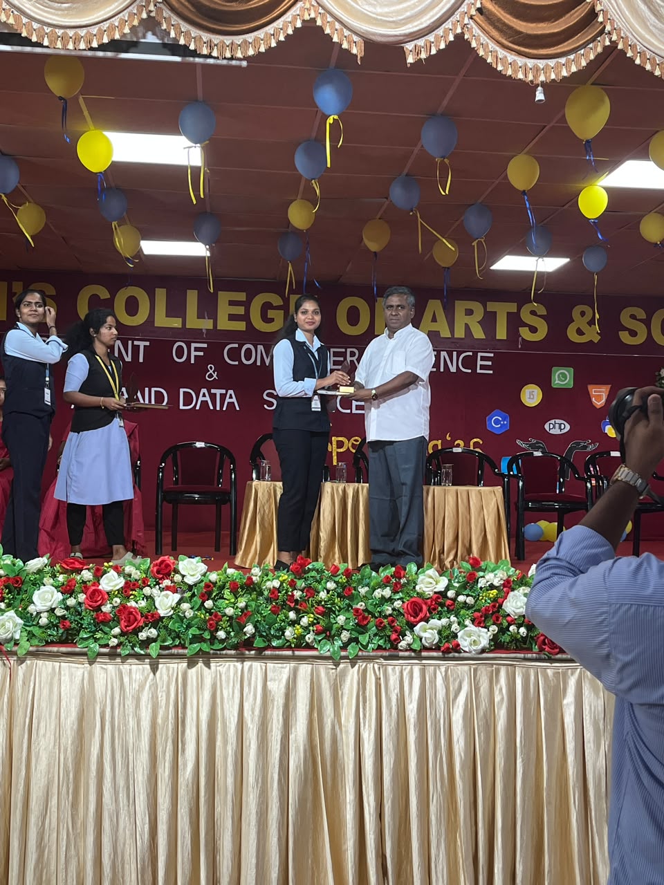 MCA Paper Presentation  Achievement